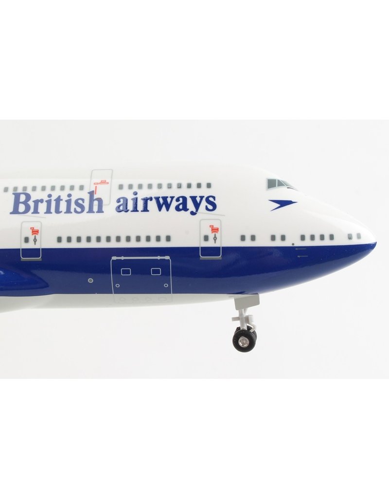 Skymarks British Airways 747-400 1/200 W/Gear Negus