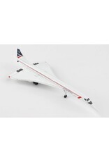 HERPA BRITISH CONCORDE 1/500 NOSE DOWN