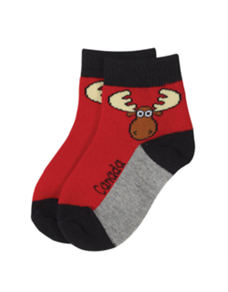 Stone Age Goofy Moose Socks 3-5