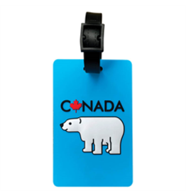 Stone Age Luggage Tag - Polar Bear