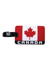 Stone Age Luggage Tag - Canada Flag