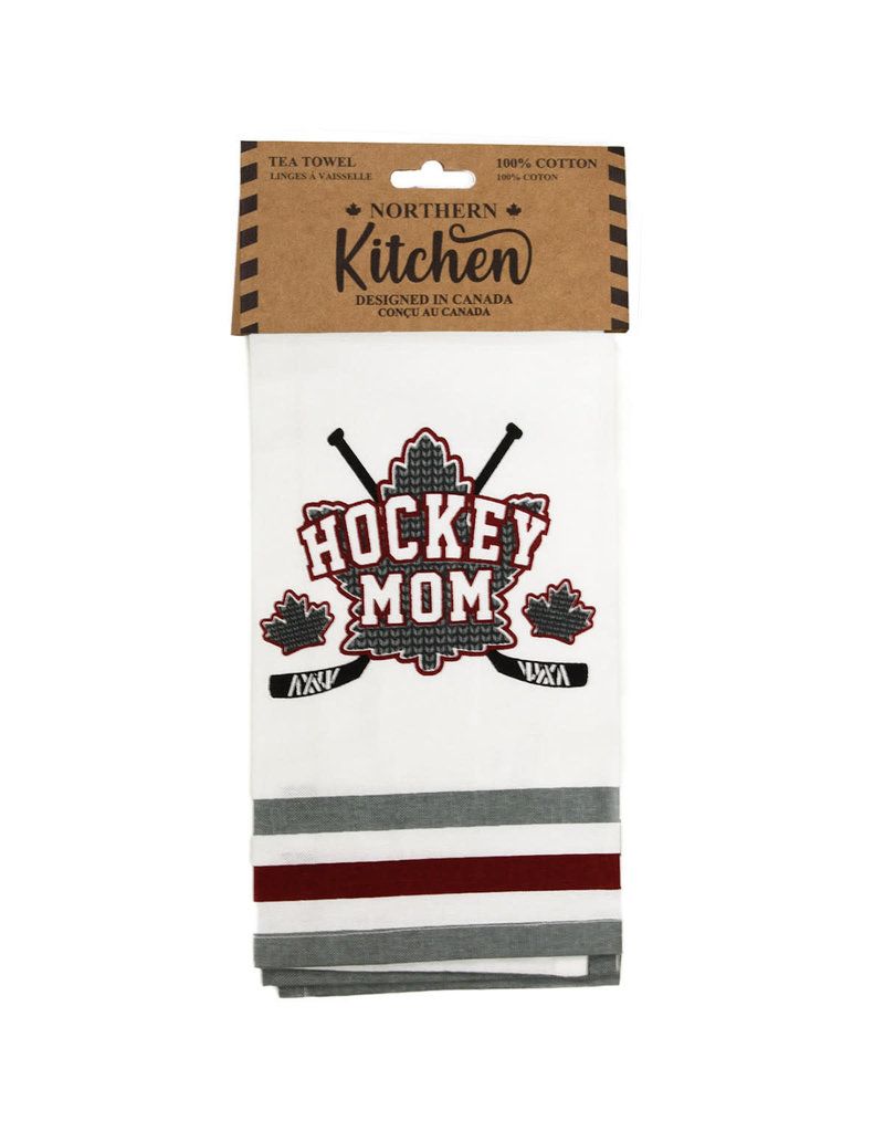 Niagara River Trading Company Tea Towel Hockey Mom