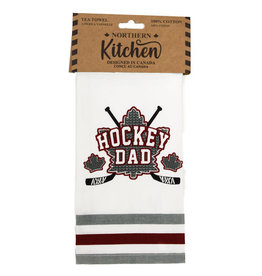 Niagara River Trading Company Tea Towel Hockey Dad