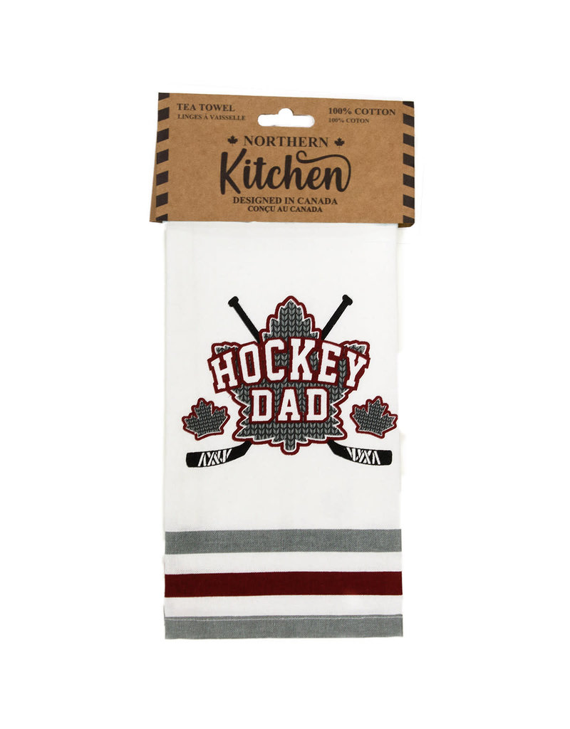 Niagara River Trading Company Tea Towel Hockey Dad