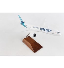 SKYMARKS WESTJET 787-9 1/200 W/WOOD STAND