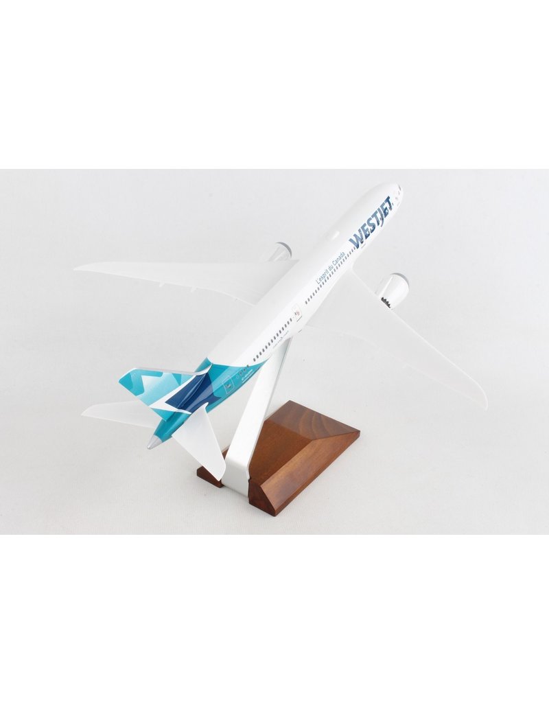 SKYMARKS WESTJET 787-9 1/200 W/WOOD STAND