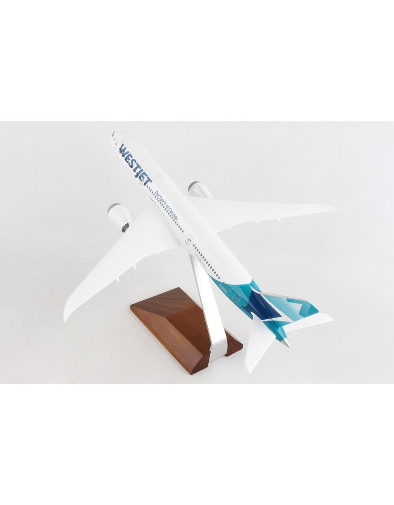 SKYMARKS WESTJET 787-9 1/200 W/WOOD STAND