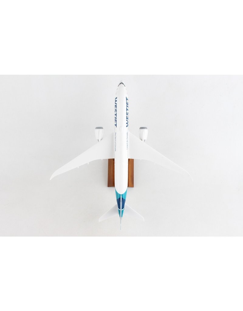 SKYMARKS WESTJET 787-9 1/200 W/WOOD STAND