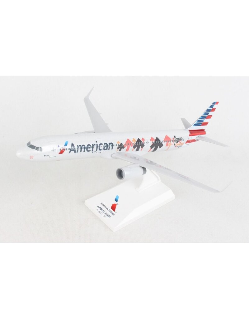 SKYMARKS AMERICAN A321 1/150 STAND UP 2CANCER