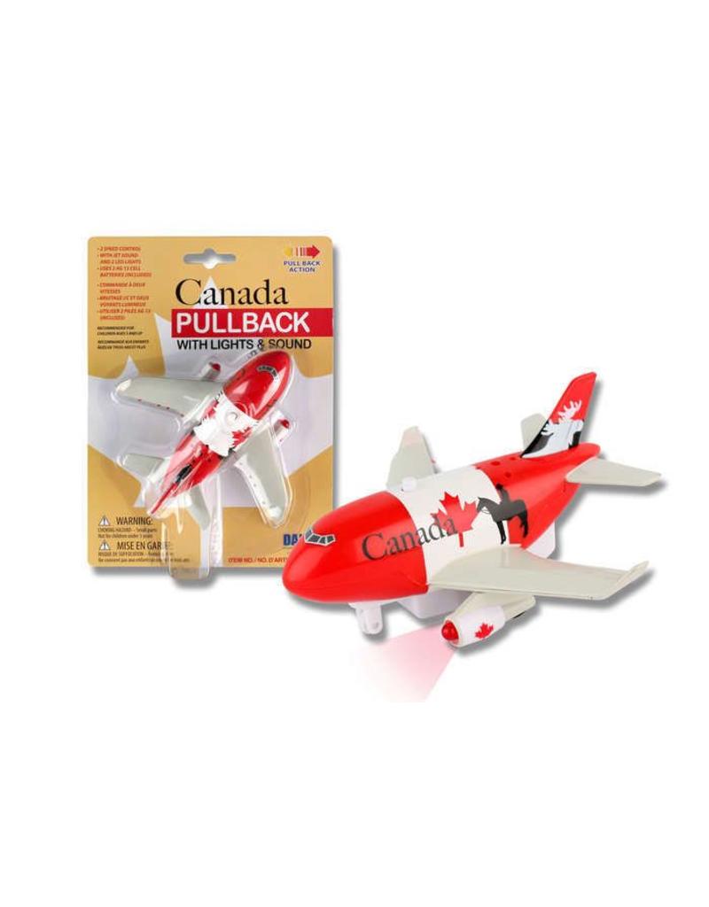 Canada Pullback Toy Airplane