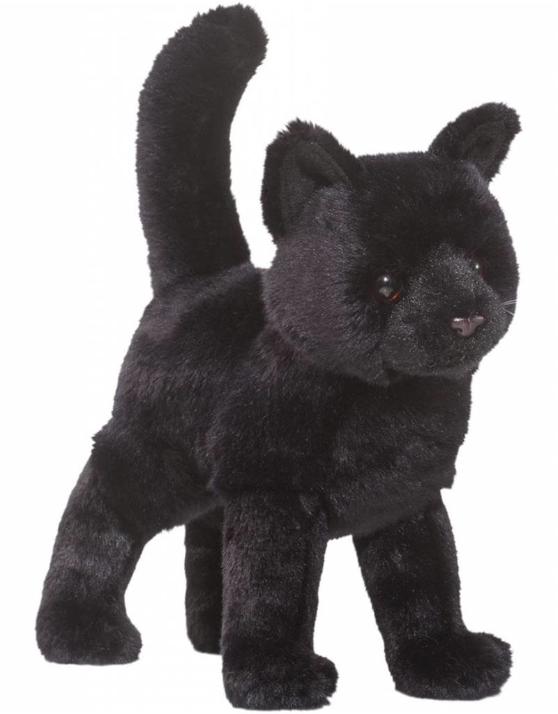 black cat stuffed toy