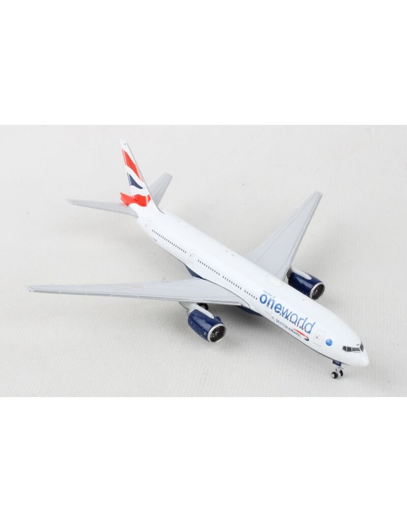 Gemini Jets 1/400 GEMINI BRITISH 777-200ER 1/400 ONE WORLD