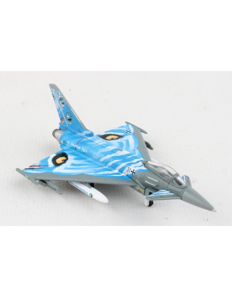 HERPA LUFTWAFFE EUROFIGHTER TYPHOON 1/200 BAVARIAN TIGERS **