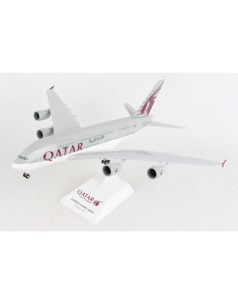SKYMARKS QATAR A380 1/200 W/GEAR