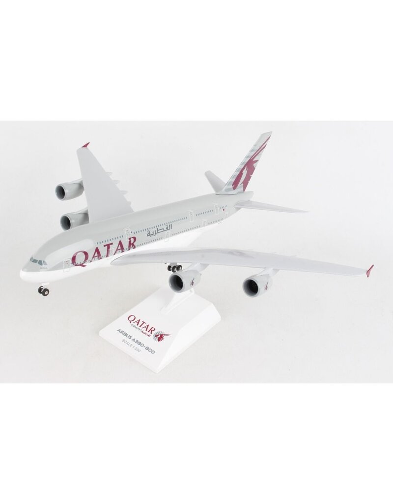 SKYMARKS QATAR A380 1/200 W/GEAR