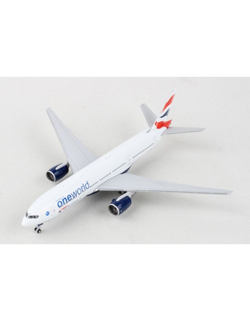 Gemini Jets 1/400 GEMINI BRITISH 777-200ER 1/400 ONE WORLD