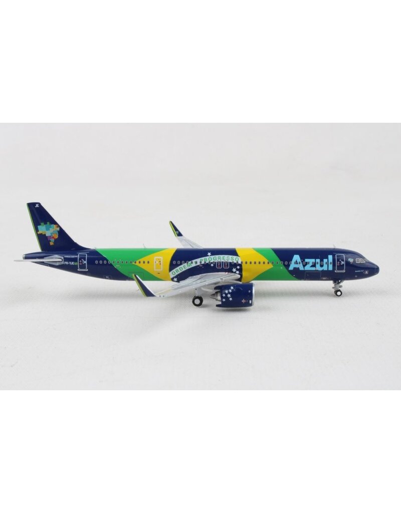 GEMINI AZUL A321NEO 1/400 REG#PR-YJE BRAZIL FLAG LIVERY