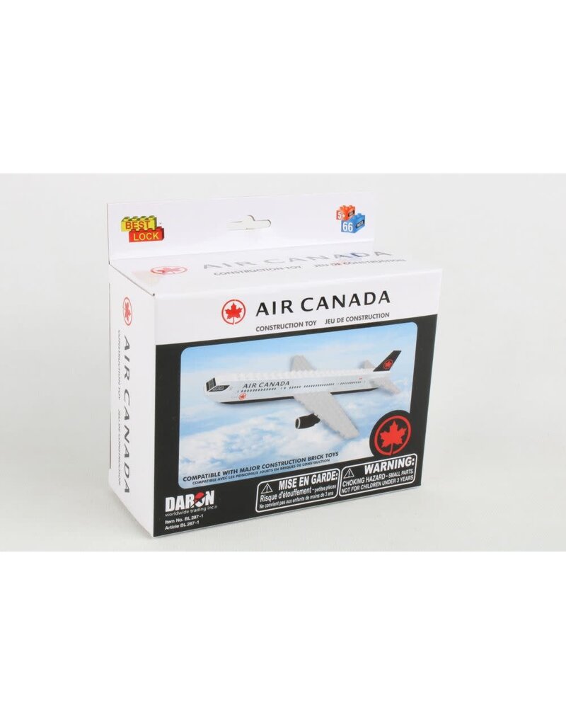 Best Lock Air Canada 55 Pieces Construction Toy