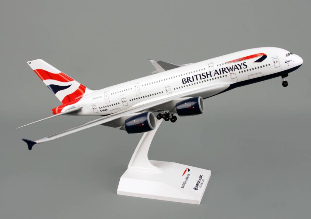 Skymarks British Airways A380 1/200 With Gear | Model Planes