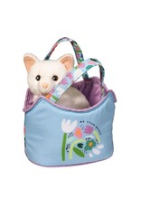 Douglas My Little Garden Sassy Sak W/ White Cat