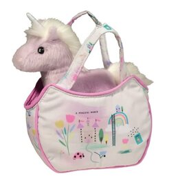 Douglas Magical World Sassy Sak W/ Purple Unicorn