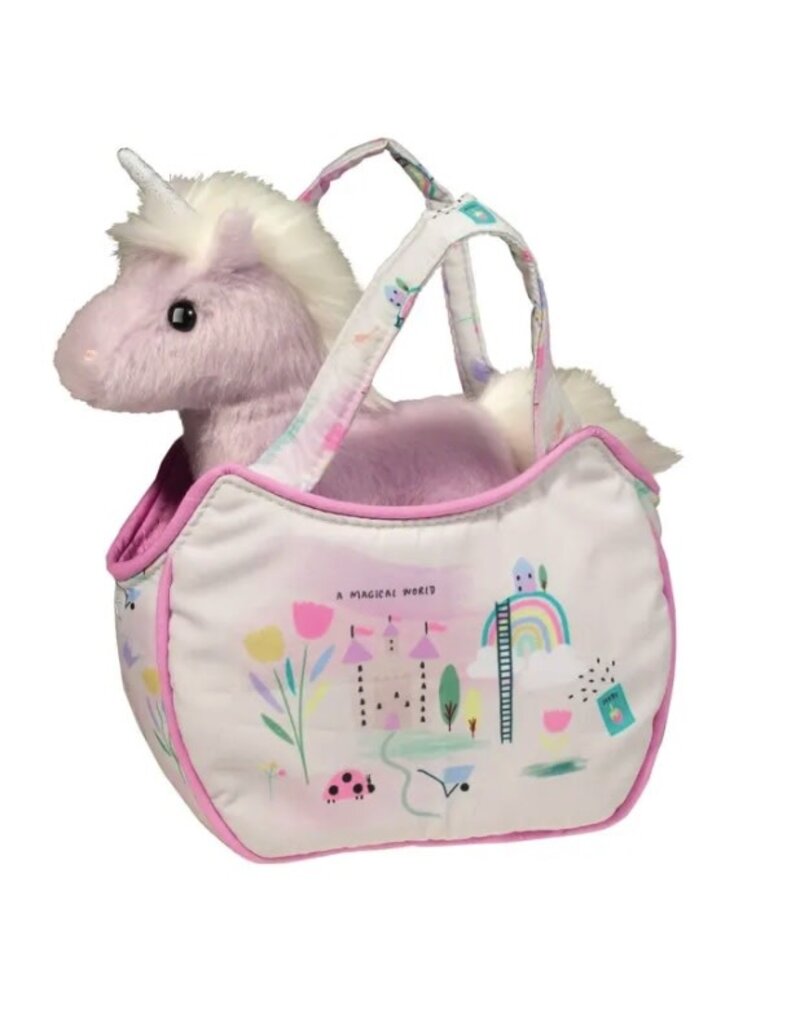Douglas Magical World Sassy Sak W/ Purple Unicorn