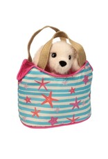 Douglas Starfish Stripe Sak W/Yellow Lab