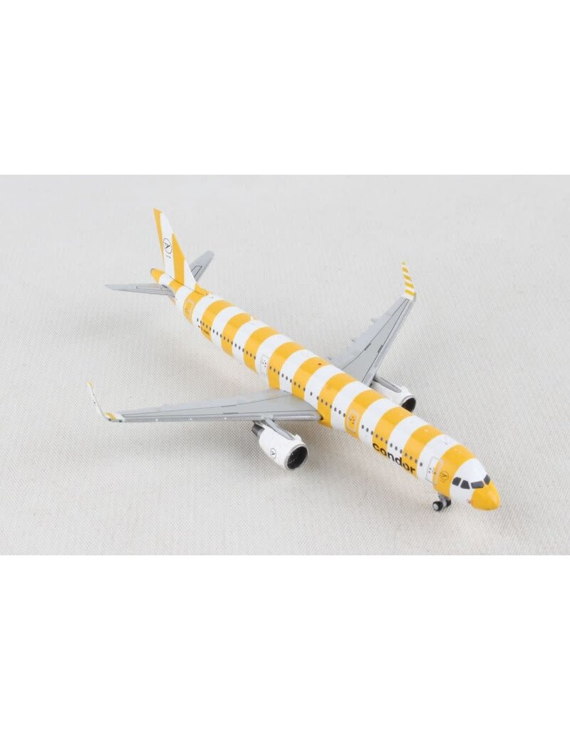 Gemini Jets 1/400 GEMINI CONDOR A321 1/400 REG#D-AIAD YELLOW STRIPES