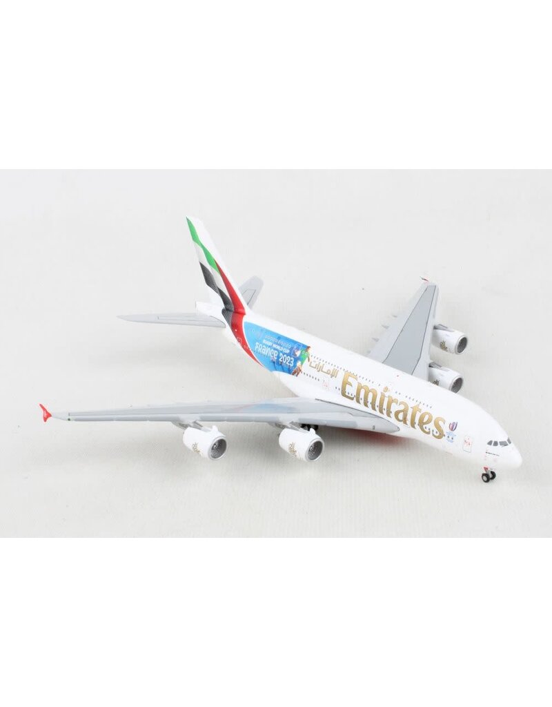 Gemini Jets 1/400 GEMINI EMIRATES A380 1/400 RUGBY WORLD CUP 2023 REG#A6-EOE