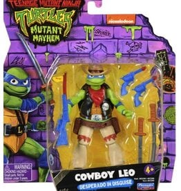 Nickelodeon TMNT Mayhem-Cowboy Leo Action Figure