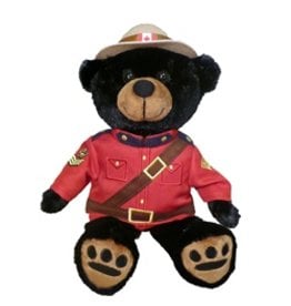 RCMP Black Bear 11" - Canada Souvenir