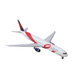 Gemini Jets 1/400 GEMINI DELTA 767-400ER 1/400 REG#M845MH BREAST CANCER RES