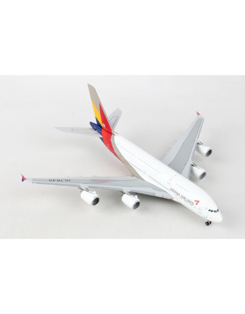 Gemini Jets 1/400 GEMINI ASIANA A380 1/400 REG#HL7640