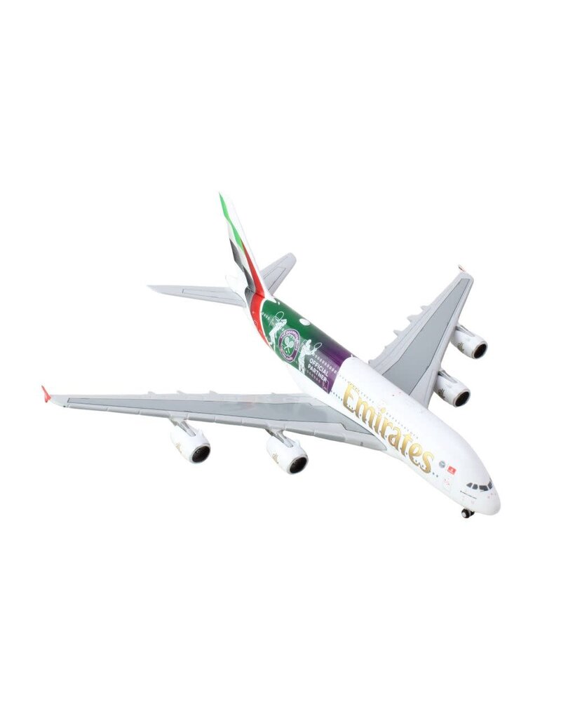 Gemini Jets 1/400 GEMINI EMIRATES A380 1/400 WIMBLEDON 2024 REG#A6-EOE