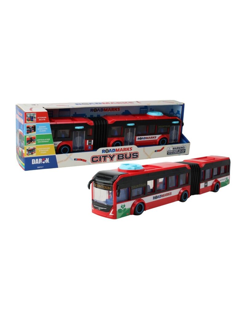 ROAD MARKS CITY BUS RED/WHITE
