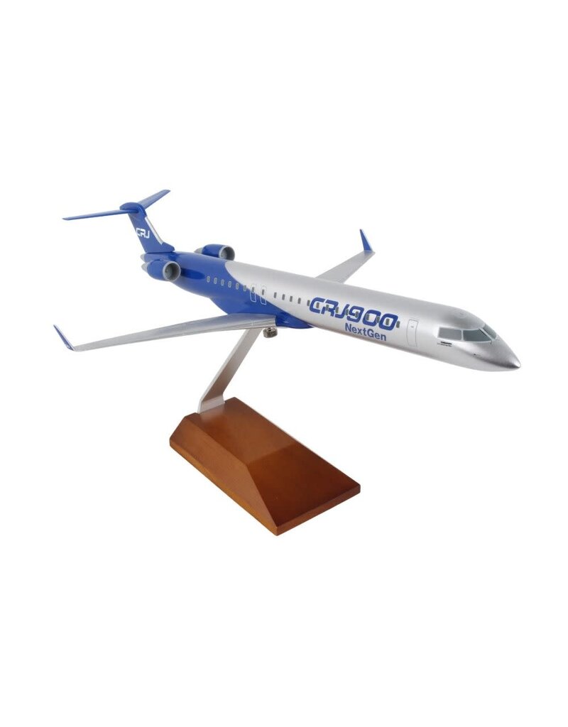 SKYMARKS BOMBARDIER CRJ900 1/100 W/WOOD STAND