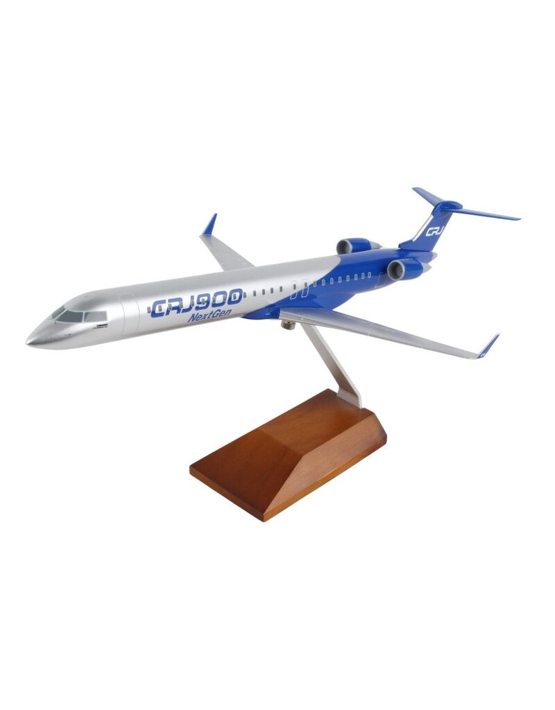 SKYMARKS BOMBARDIER CRJ900 1/100 W/WOOD STAND