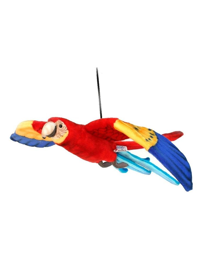 stuffed macaw