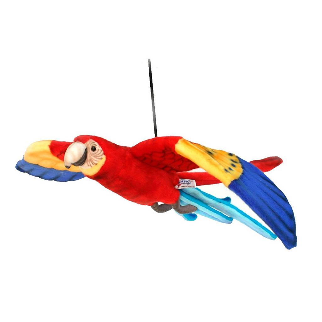 stuffed macaw