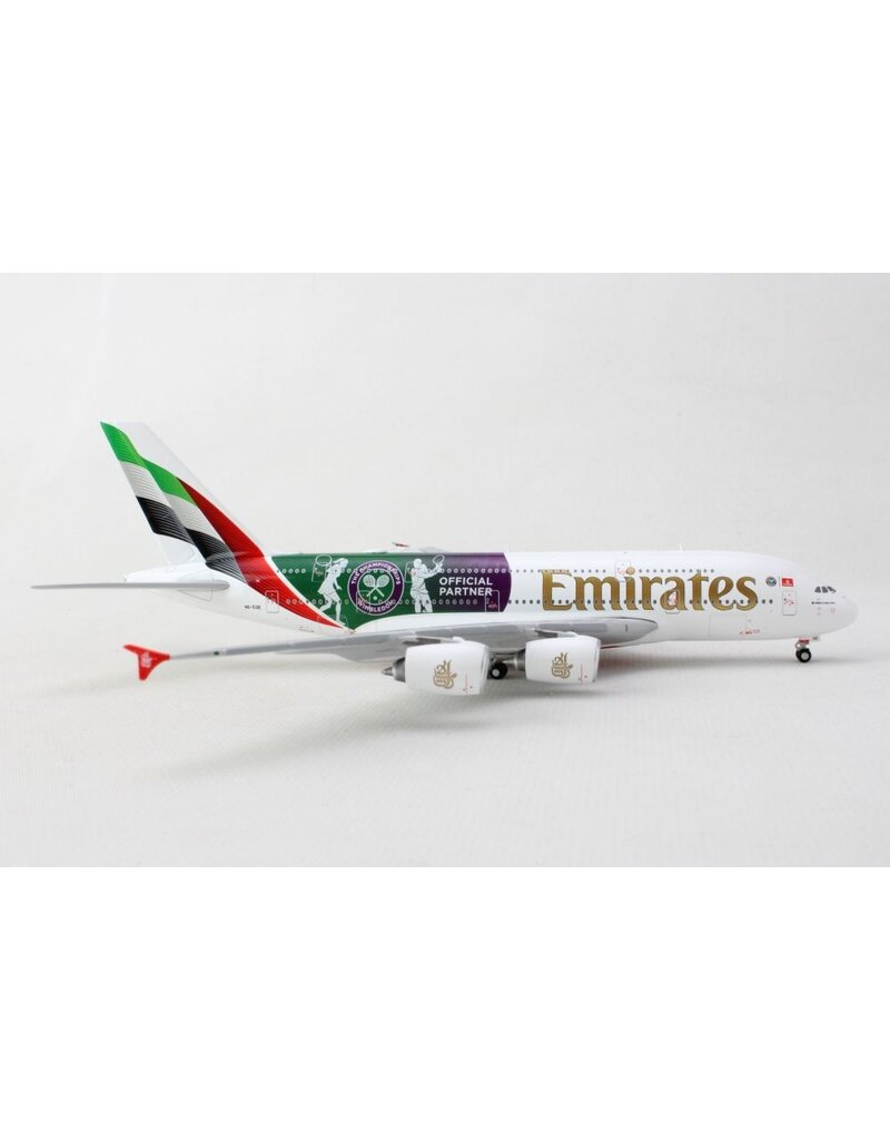 Gemini Jets 1/400 GEMINI EMIRATES A380 1/400 WIMBLEDON 2024 REG#A6-EOE