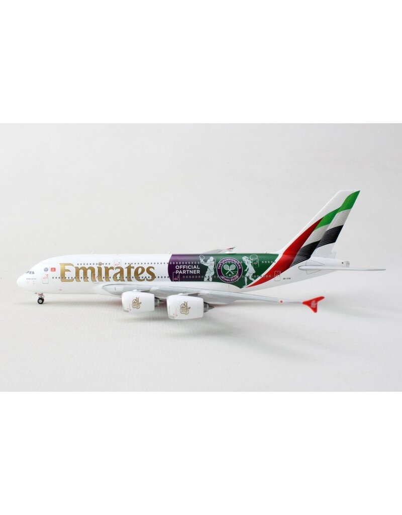 Gemini Jets 1/400 GEMINI EMIRATES A380 1/400 WIMBLEDON 2024 REG#A6-EOE