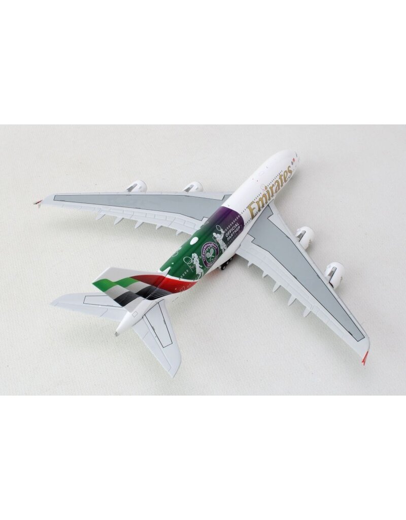 Gemini Jets 1/400 GEMINI EMIRATES A380 1/400 WIMBLEDON 2024 REG#A6-EOE
