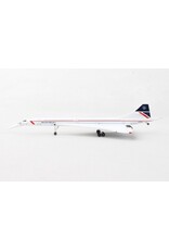 HERPA BRITISH CONCORDE 1/500 NOSE DOWN