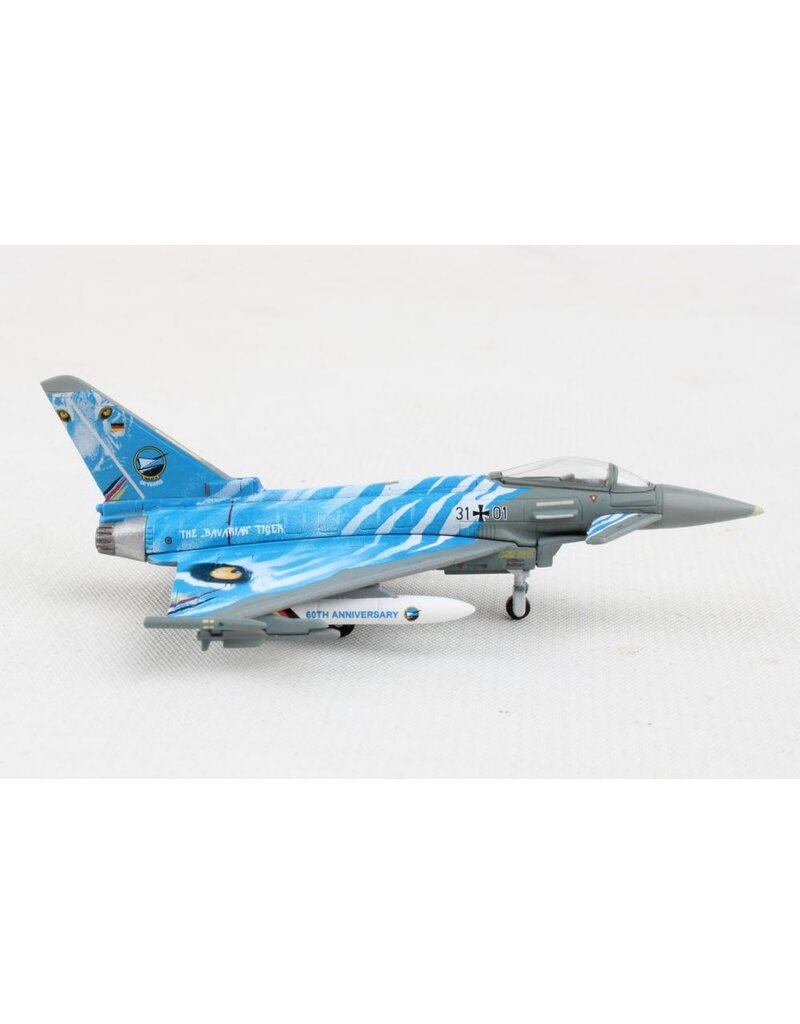 HERPA LUFTWAFFE EUROFIGHTER TYPHOON 1/200 BAVARIAN TIGERS **