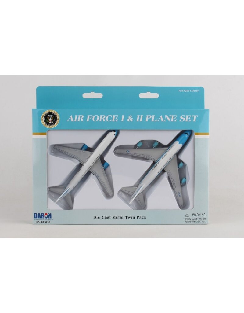 AIR FORCE ONE/AIR FORCE TWO - 2 PLANE SET
