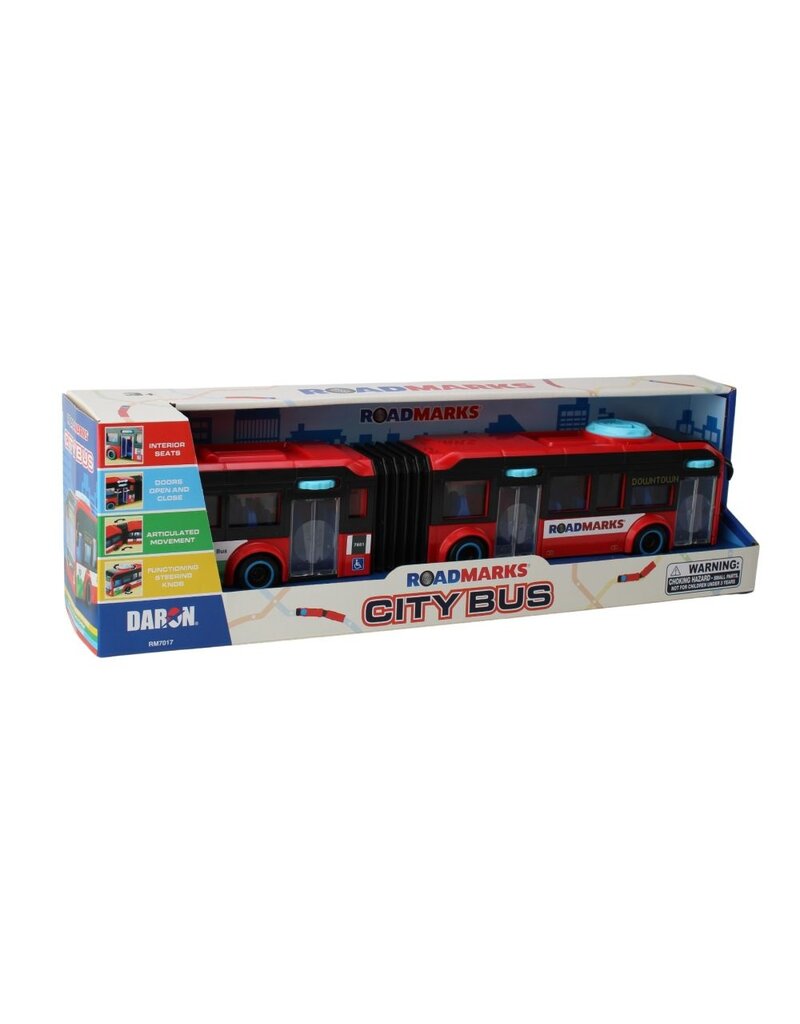 ROAD MARKS CITY BUS RED/WHITE