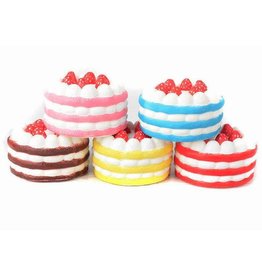Cake Squishy Assorted Colours