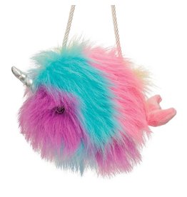 Douglas Rainbow Narwhal Fur Fuzzle