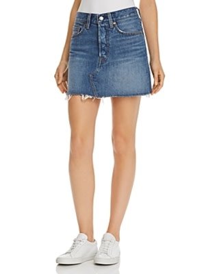 deconstructed skirt levis