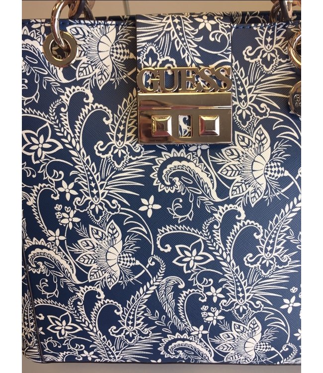 grey guess purse